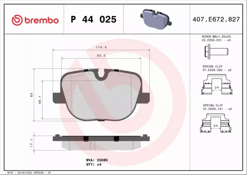 BREMBO TARCZE+KLOCKI TYŁ RANGE ROVER III 365MM 