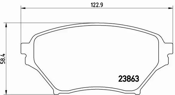 BREMBO TARCZE+KLOCKI PRZÓD MAZDA MX-5 NB 270MM 