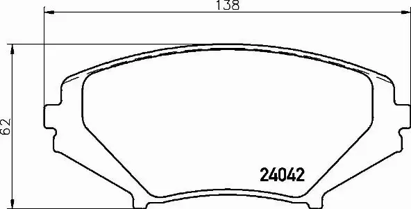 BREMBO KLOCKI HAMULCOWE PRZÓD P 49 034 