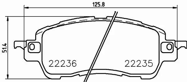 BREMBO KLOCKI HAMULCOWE PRZÓD P 49 055 