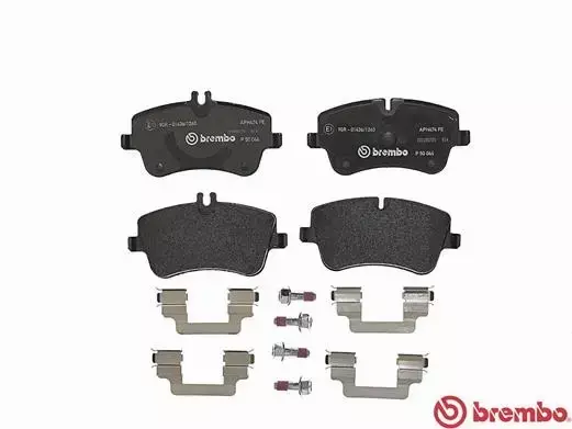 BREMBO TARCZE+KLOCKI PRZÓD MERCEDES C W203 300MM 