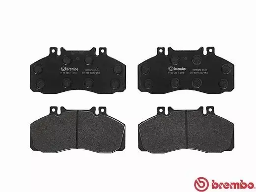 BREMBO KLOCKI HAMULCOWE PRZÓD P 50 065 