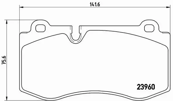 BREMBO KLOCKI HAMULCOWE PRZÓD P 50 074 