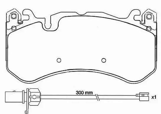 BREMBO KLOCKI HAMULCOWE PRZÓD P 50 127 