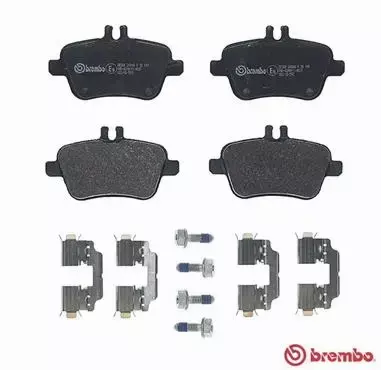 BREMBO TARCZE+KLOCKI TYŁ MERCEDES SLC R172 300MM 