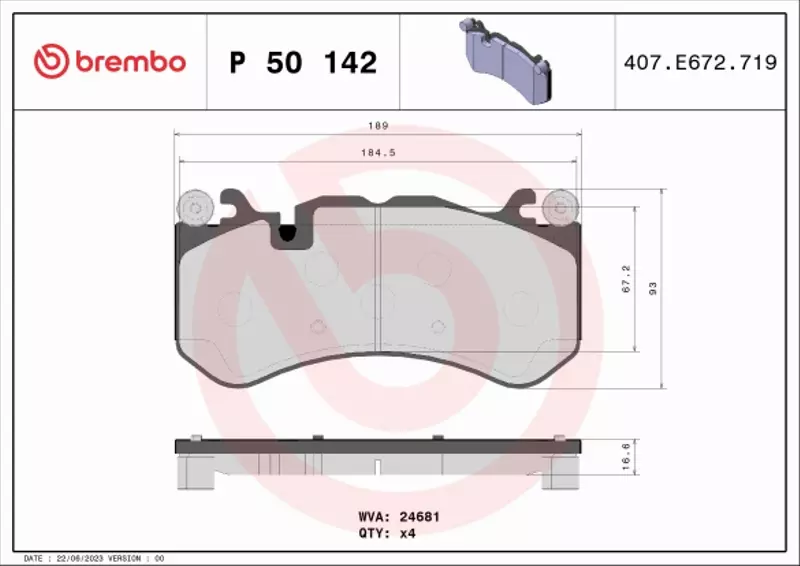 BREMBO TARCZE+KLOCKI PRZÓD MERCEDES C63 CLK63 E63 W211 W212 AMG 360MM 