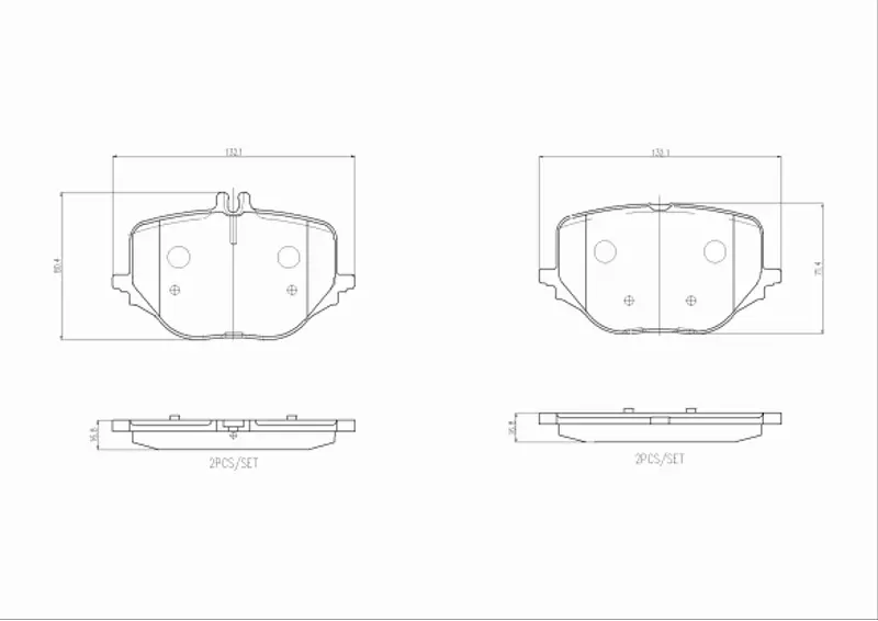 BREMBO KLOCKI HAMULCOWE P 50 170 