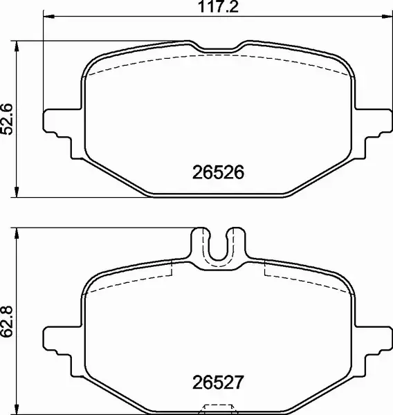 BREMBO KLOCKI HAMULCOWE P 50 172 