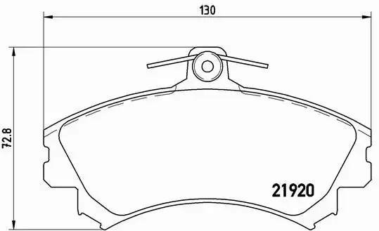 BREMBO TARCZE+KLOCKI PRZÓD MITSUBISHI CARISMA 