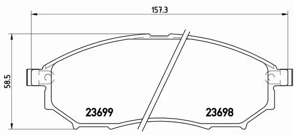  BREMBO TARCZE+KLOCKI PRZÓD NISSAN QASHQAI J10 320MM 