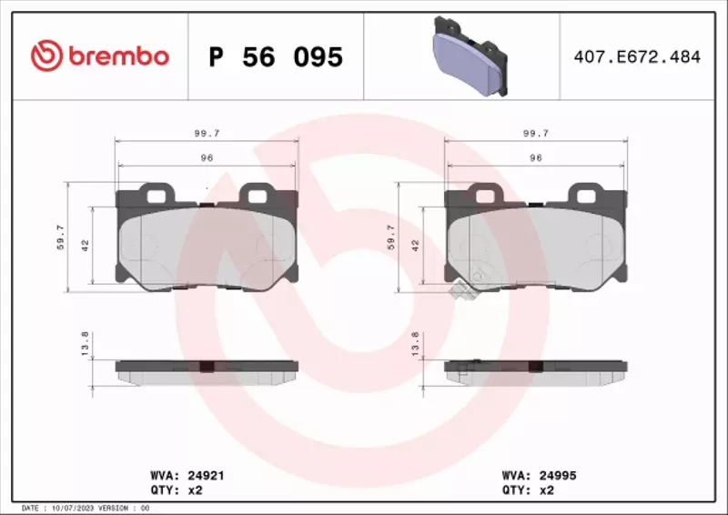 BREMBO TARCZE+KLOCKI TYŁ NISSAN 370Z 350MM 