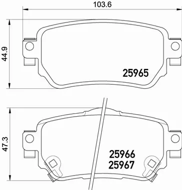  BREMBO TARCZE+KLOCKI P+T NISSAN QASHQAI J11 296MM 