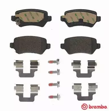 BREMBO TARCZE+KLOCKI TYŁ KIA VENGA YN 258MM 