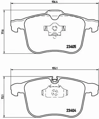 BREMBO TARCZE+KLOCKI PRZÓD SAAB 9-3 YS3F 302MM 