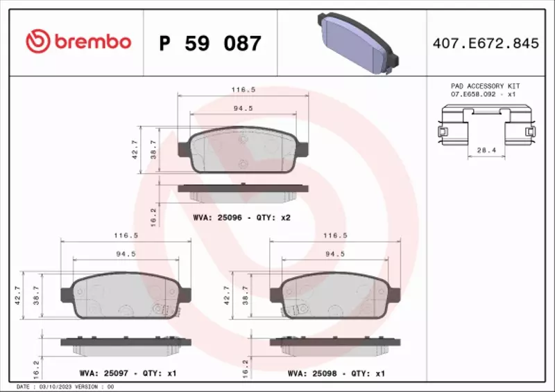 BREMBO TARCZE+KLOCKI TYŁ OPEL ASTRA J OPC 315MM 