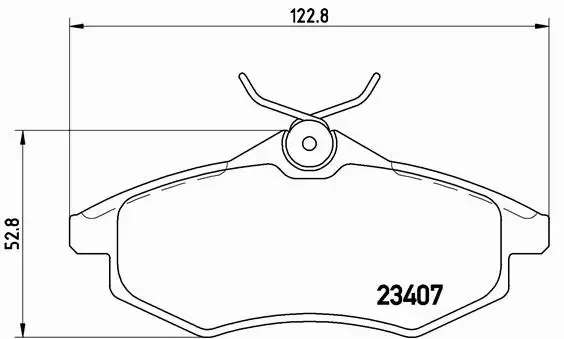 BREMBO KLOCKI HAM XSARA PICASSO BERLINGO 206 JUMPY 