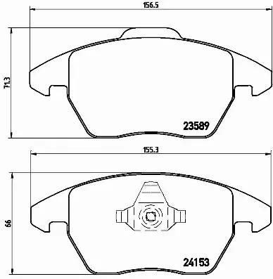  BREMBO TARCZE+KLOCKI PRZÓD CITROEN C4 I 302MM 