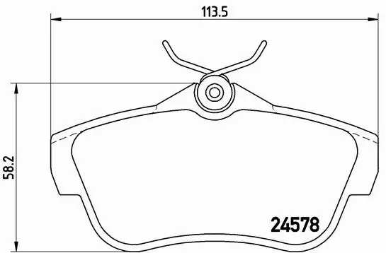 BREMBO TARCZE+KLOCKI TYŁ CITROEN JUMPY II 290MM 