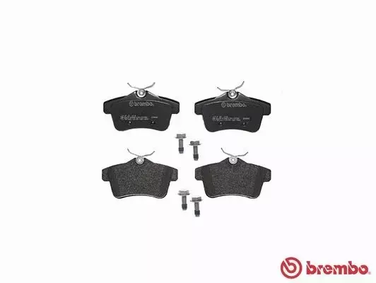 BREMBO Zestaw klocków hamulcowych, hamulce tarczowe P 61 114 