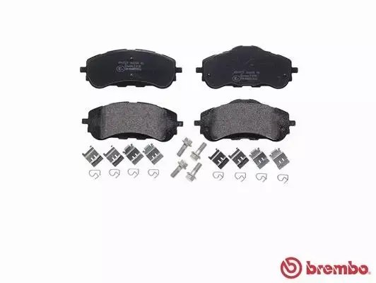 BREMBO Zestaw klocków hamulcowych, hamulce tarczowe P 61 120 