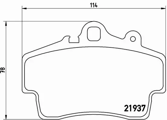 BREMBO TARCZE+KLOCKI P PORSCHE BOXSTER 986 298MM 