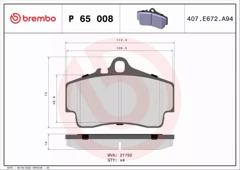 BREMBO TARCZE+KLOCKI T PORSCHE BOXSTER 986 299MM 