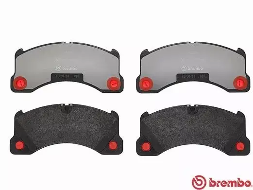 BREMBO Zestaw klocków hamulcowych, hamulce tarczowe P 65 017 