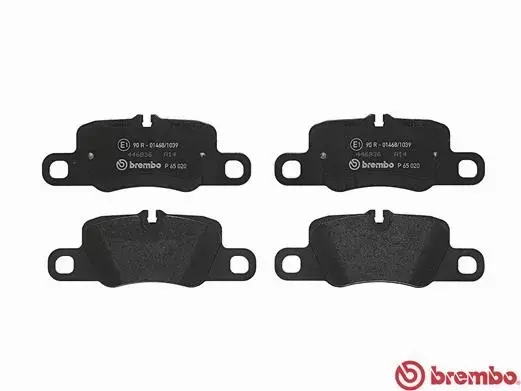 BREMBO Zestaw klocków hamulcowych, hamulce tarczowe P 65 020 