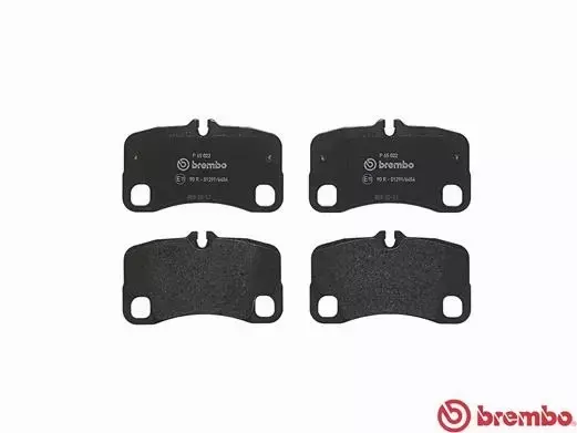 BREMBO Zestaw klocków hamulcowych, hamulce tarczowe P 65 022 