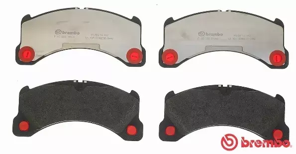 BREMBO Zestaw klocków hamulcowych, hamulce tarczowe P 65 033 