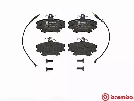 BREMBO TARCZE+KLOCKI PRZÓD RENAULT CLIO I 238MM 