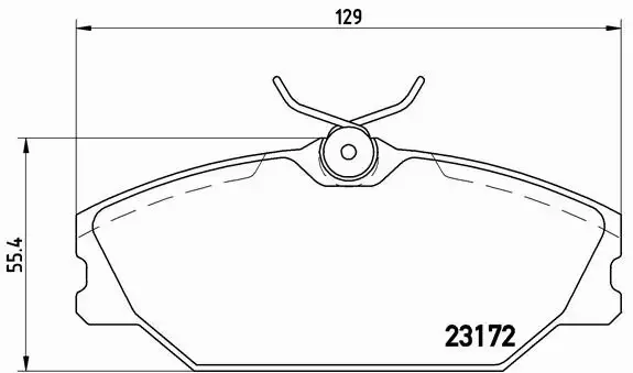 BREMBO TARCZE+KLOCKI P RENAULT SCENIC I 280MM 