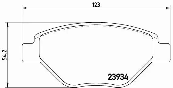 BREMBO TARCZE+KLOCKI PRZÓD RENAULT MEGANE II 260MM 