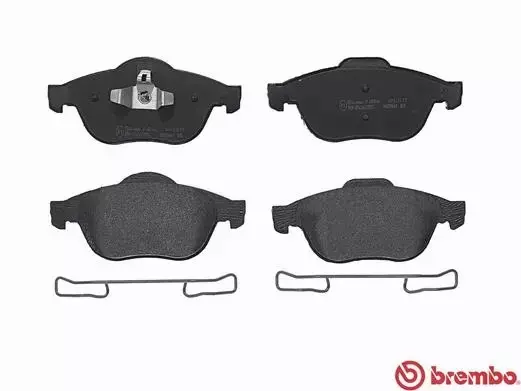 BREMBO Zestaw klocków hamulcowych, hamulce tarczowe P 68 040 