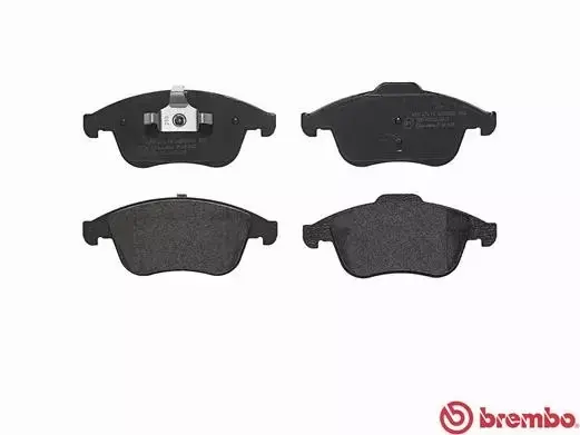 BREMBO Zestaw klocków hamulcowych, hamulce tarczowe P 68 045 