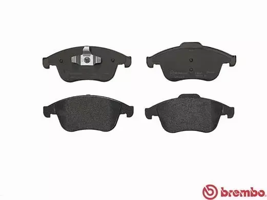 BREMBO Zestaw klocków hamulcowych, hamulce tarczowe P 68 047 