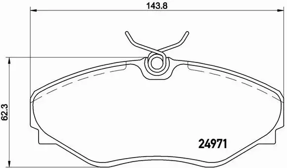 BREMBO TARCZE+KLOCKI P RENAULT ESPACE III 305MM 