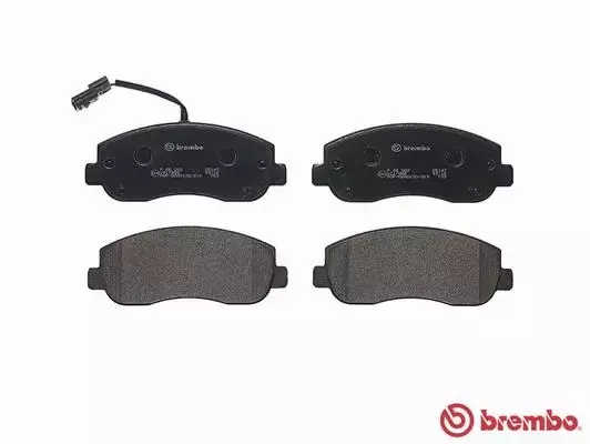 BREMBO Zestaw klocków hamulcowych, hamulce tarczowe P 68 062 