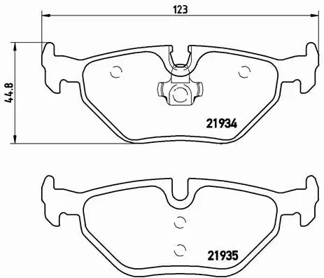 BREMBO TARCZE+KLOCKI TYŁ SAAB 9-5 YS3E 300MM 