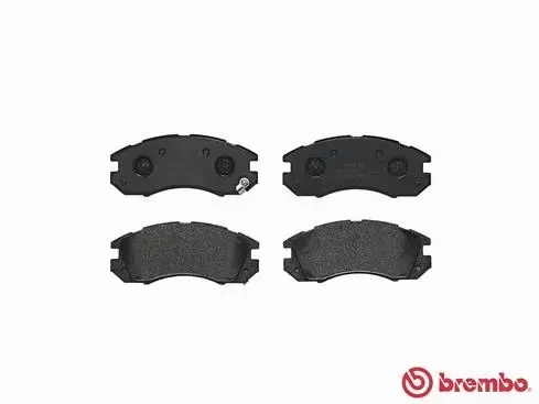 BREMBO Zestaw klocków hamulcowych, hamulce tarczowe P 78 004 