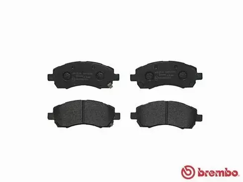 BREMBO Zestaw klocków hamulcowych, hamulce tarczowe P 78 009 