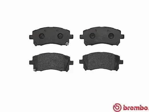 BREMBO Zestaw klocków hamulcowych, hamulce tarczowe P 78 010 