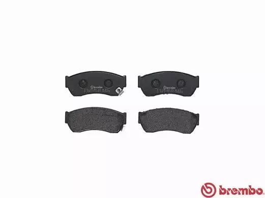 BREMBO Zestaw klocków hamulcowych, hamulce tarczowe P 79 005 