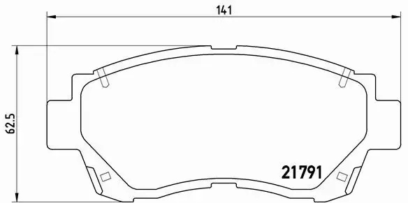 BREMBO KLOCKI HAMULCOWE P 83 027 