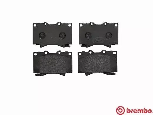 BREMBO Zestaw klocków hamulcowych, hamulce tarczowe P 83 048 