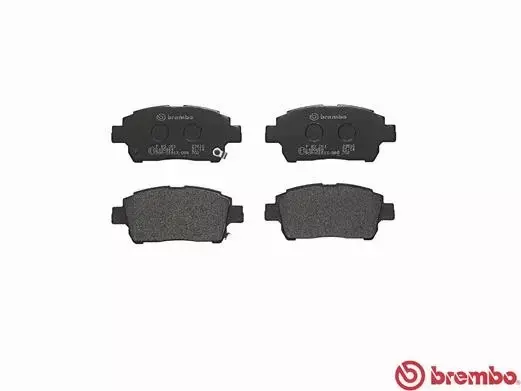 BREMBO Zestaw klocków hamulcowych, hamulce tarczowe P 83 051 