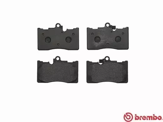 BREMBO Zestaw klocków hamulcowych, hamulce tarczowe P 83 072 