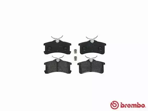 BREMBO Zestaw klocków hamulcowych, hamulce tarczowe P 83 084 