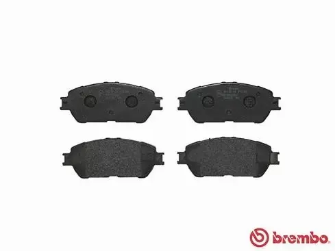 BREMBO Zestaw klocków hamulcowych, hamulce tarczowe P 83 105 