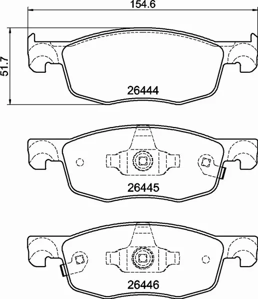 BREMBO KLOCKI HAMULCOWE P 83 185 